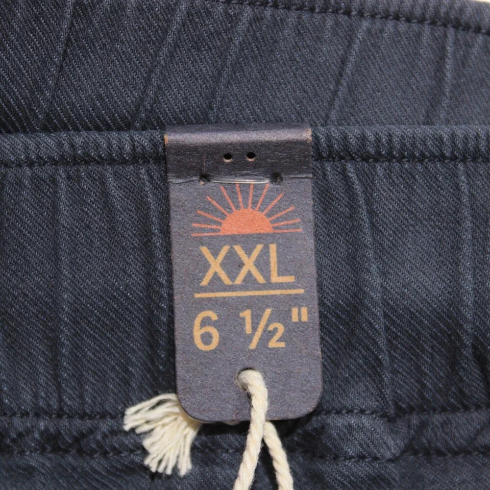 Faherty NWT Chinos / Casual Shorts Size XXL US In Solid Blue Cotton Blend